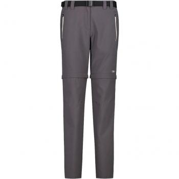 CMP Damen Zip-Off-Hose, Set mit Gürtel