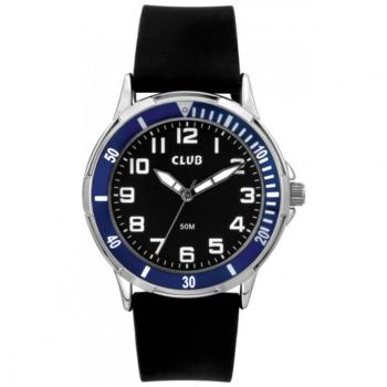 Club 50m Black Analog klocka för barn