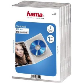 Boîtier DVD et Blu-ray Transparent Hama