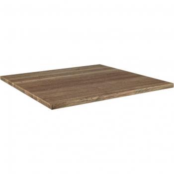 Plateau Rectangulaire en Chêne Vieilli – VEGA Torres, 80x60x3 cm