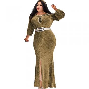 Robe couture 2022 – Crystal et Ankara Dashiki 3XL