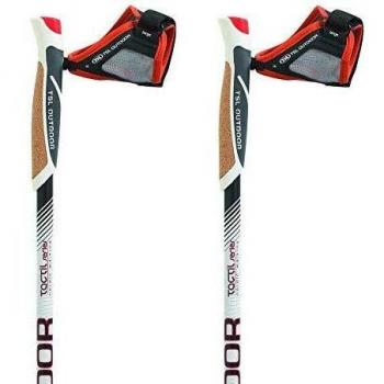 TSL Outdoor Tactil C100 Nordic Walking Poles 115 cm Black/White