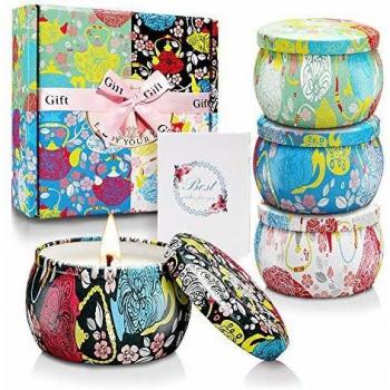 Yinuo Candle Pack 4x Profumi Naturali
