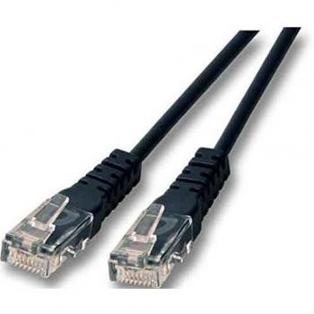 EFB Elektronik RJ45 (8/4) / RJ45 (8/4) 4-fach Rundkabel 10,0 M angespritzt (10 m), Netzwerkkabel