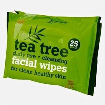 Tea Tree Daily Cleansing Facial Wipes For Healthy Clean Skin