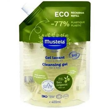 Mustela Gel Detergente Bio Corpo Capelli Ricarica 400ml 3925