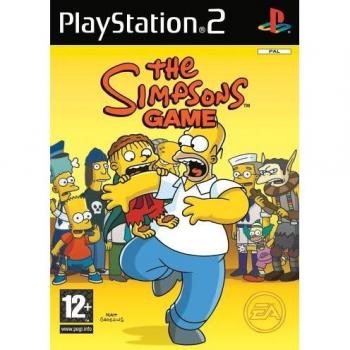 The Simpsons Game Sony PlayStation 2, 2007 With Manual & Poster! Tested