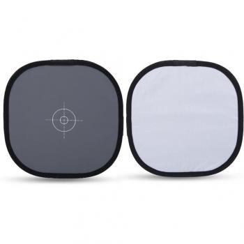 Foldable 12 Inch Gray Card for White Balance in Photography
