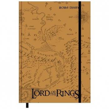 Multicolored Lord of the Rings Calendar Book 2026 – Offiziell lizenziert