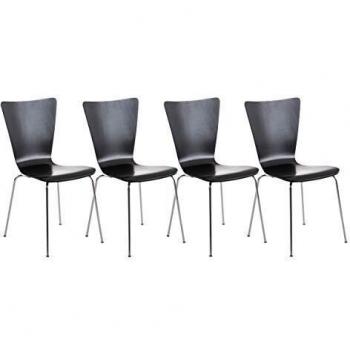 Set di 4 Sedie Aaron Impilabili