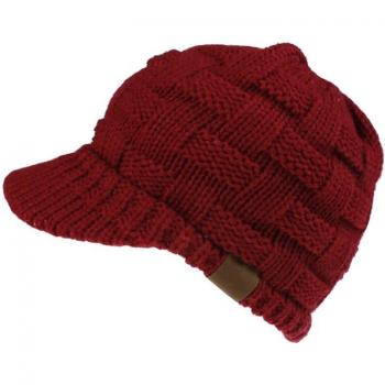 Autumn Winter Knit Beanie for Ladies