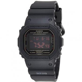 Casio DW‑5600MS‑1 Weißes Quarz‑Digitalmodell für Herren – 48,9×42,8×13,4 mm