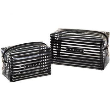 Waterproof Travel Makeup Organizer with Transparent Design
