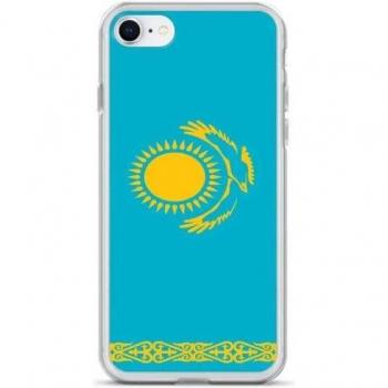 Colorful Kazakhstan Flag Silicone Cover