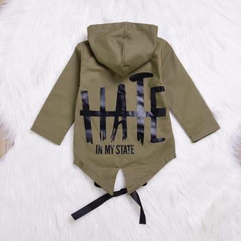 Veste d’hiver PUDCOCO – Capuche verte, adaptée aux bébés 0‑24 mois