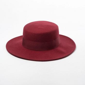 Chapeau Fedora Luxe Femme – Laine Intégrale, Large Bord, Ruban Nœud