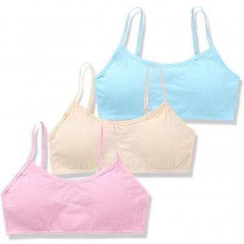 Pack respirant coton solide – 3 pièces pour adolescentes