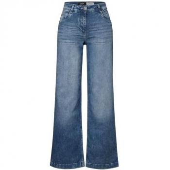 Femme Jean Cecil couleur bleue, taille 31 – jambe évasée