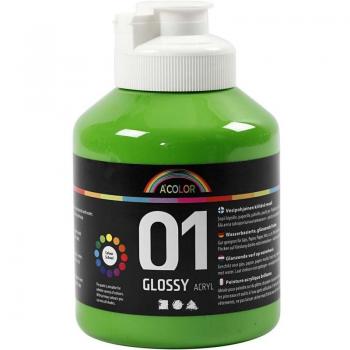 A-Color Vernice Acrilica Verde Chiaro 500 ml