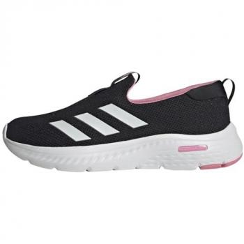 Adidas Cloudfoam Move Lounger Shoes Women's Core Black/Cloud White/Bliss Pink US M5.5/W6.5