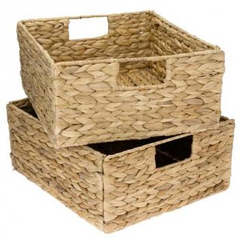 Panier décoratif en osier
