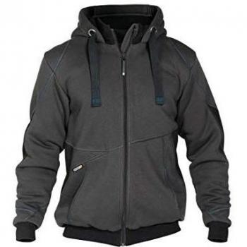 Dassy Pulse Sweatjacke, Anthrazit/Schwarz, M