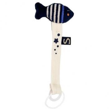 Attache sucette Poisson Sauthon