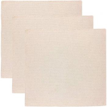 Rug Punching Linen Fabric 14x14 inches