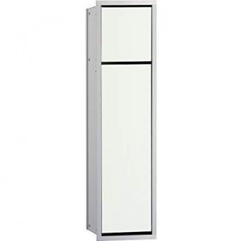 Armadietto da Bagno Emco Asis 150 Cromato/Vetro Bianco 654 mm