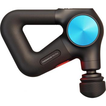 Appareil intelligent de thérapie par percussion Therabody Theragun Pro Plus Noir et Bleu