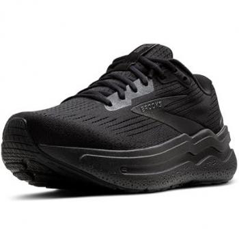 Brooks Ghost Max 2 Women’s Running Footwear – Black/Ebony, 8.5 US, Mid-Wide