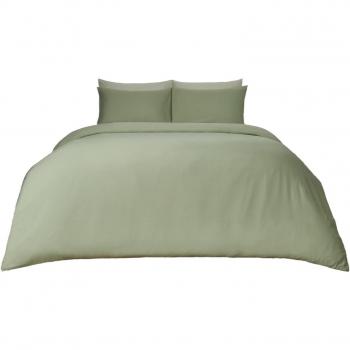 Brentfords Olive Single Duvet Cover Set
