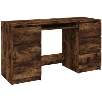 Tavolo di Lavoro Mobile Rovere 140×50×77 cm