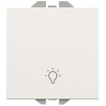 Switch Simon 270 Luminiscente 10A en Color Blanco