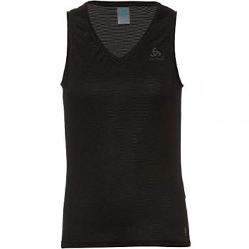 Odlo Active F-Dry Light Base Layer Singlet für Damen, M, schwarz