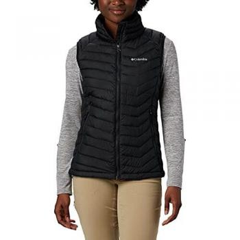 Powder Lite Vest by Columbia in Black, Size Small (For Her)