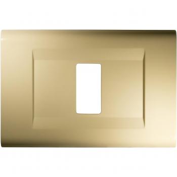 Placca Click 1 Posto Avorio Colore Elettrico FEB 2581A