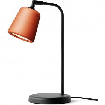 Lampe à poser Material Originals terracotta par New Works