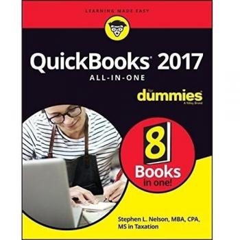 QuickBooks 2017 All-In-One for Dummies by Nelson, Stephen L.