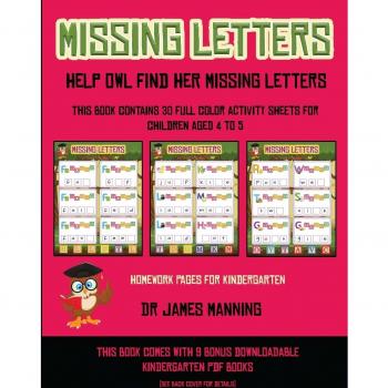Homework Pages for Kindergarten