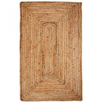 Alfombra Rectangular Hecha a Mano 95x155 cm
