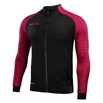 12‑Year‑Old Kelme Montes Full‑Zip Sweater for Boys – Dark Blue + Neon Pink
