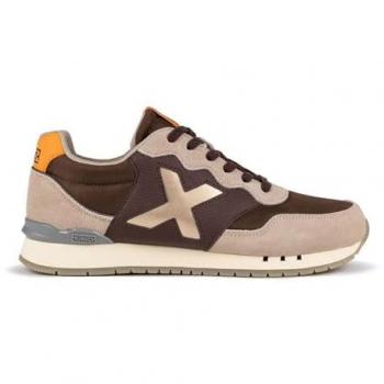 Zapatillas Munich Dash Beige Marrón Mujer 38