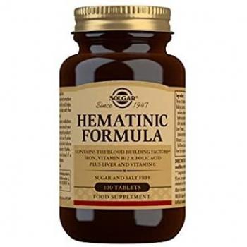 Solgar Hematinic Formula, 100‑Count Pack