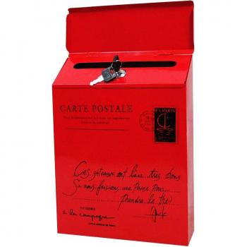 Eisen-Geräteschrank Postfach, schmaler Bauart, inkl. Zeitungsrolle und Zauberstabablage