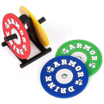Sous-verres Drink Armor avec rack