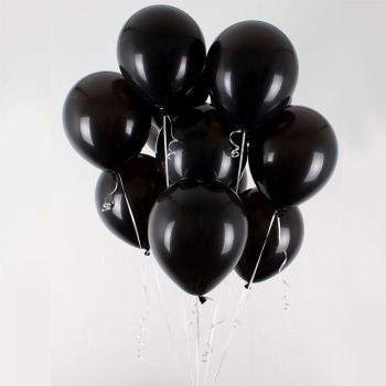 Globos de cumpleaños y boda de látex mate 10 pulgadas, 12 Uds