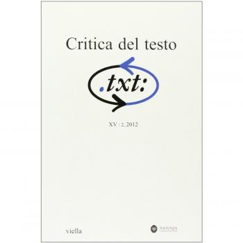 Critica del testo. Vol. 2