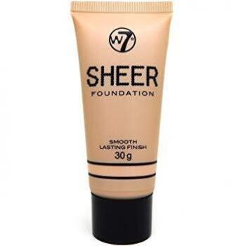 W7 Sheer Foundation Smooth Lasting Finish