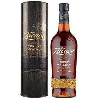 ZACAPA CENTENARIO SOLERA EDICION NEGRA GUATEMALAN RUM 43% VOL 0,70L